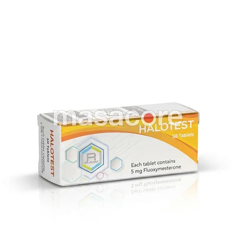 Halotest 5mg/tab 50 tabletas de Raw Pharma
