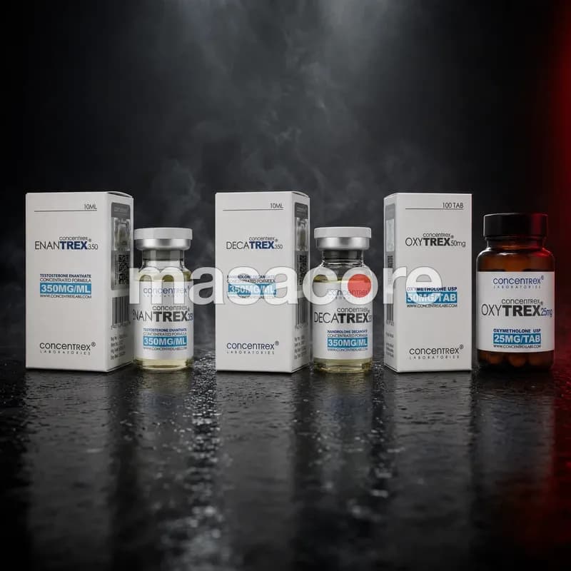 Concentrex Bulk Protocolo – EnanTrex 350 + DecaTrex 350 + OxyTrex 25mg