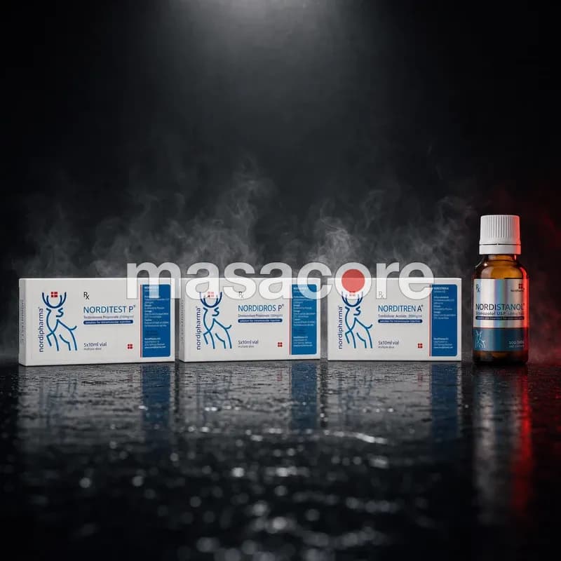 Nordi Cut Protocolo – NordiTest P 150 + NordiDros P 150 + NordiTren A 150 + NordiStanol 10mg