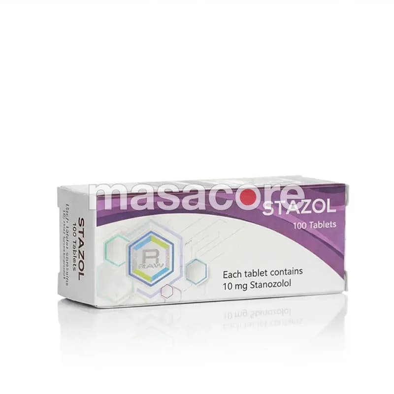 Stazol 10mg/tab 100 tabletas de Raw Pharma