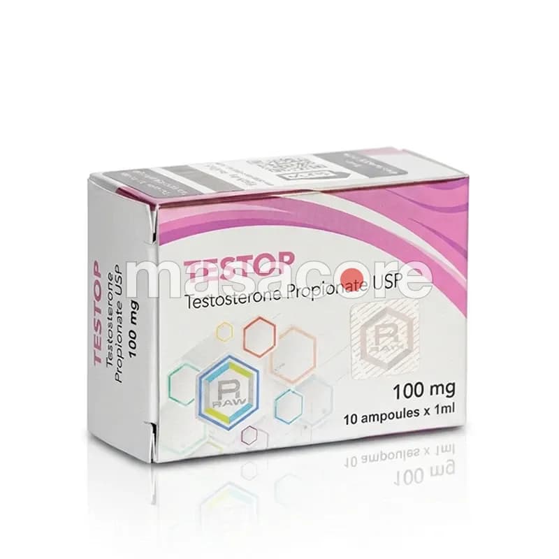 Testop 100mg/ml 10x1ml ampollas de Raw Pharma