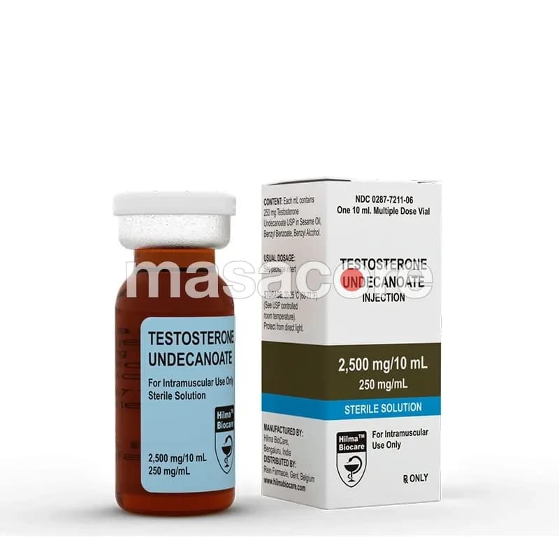 Testosterone Undecanoate 250mg/ml 10ml Vial de Hilma Biocare